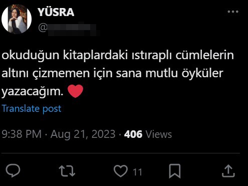 Eski eşi tarafından öldürüldü, paylaşımı yürek dağladı: ''Bergen benim hayatımı görse bence o benim filmime gelir''